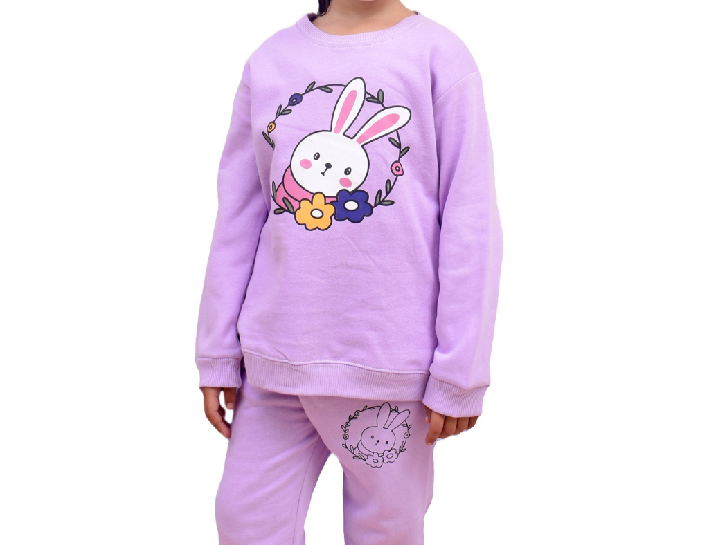 Little Bunny Sweat Suit for Girls