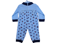 Baby Romper Suit sky blue 3 PC