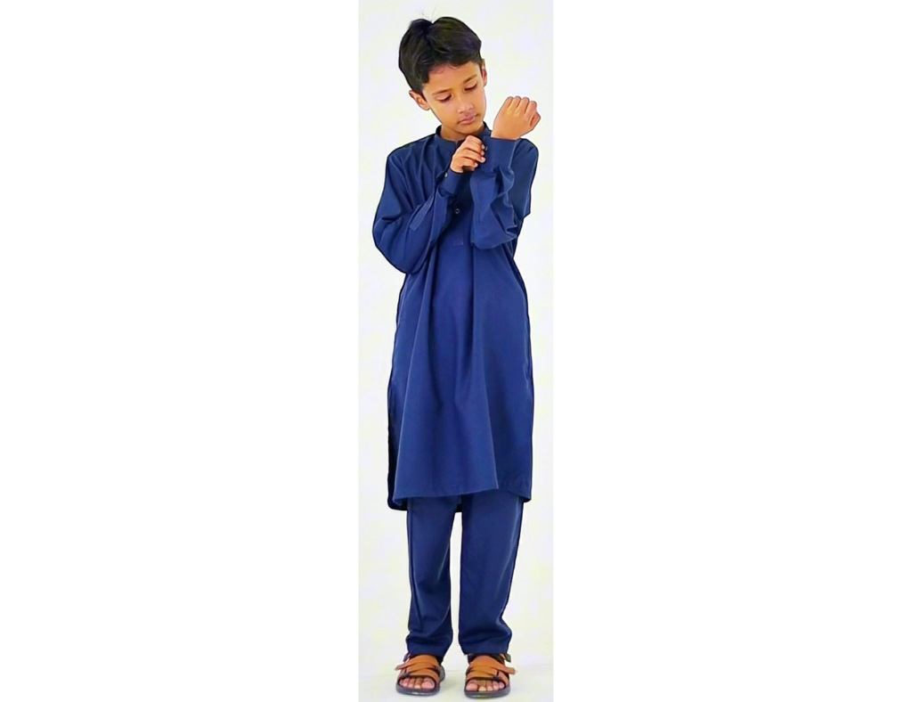 Navy Blue Kurta and Trouser