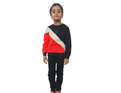 Black & Red Sweatshirt for Girls