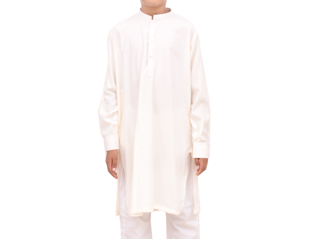 Kids Bosky Kurta and White Trouser