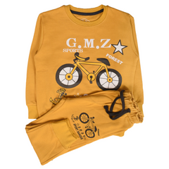 Mustard Sweat Shirt & Trouser Cycle