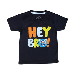 Navey-Blue-Hey-Bro T-Shirt