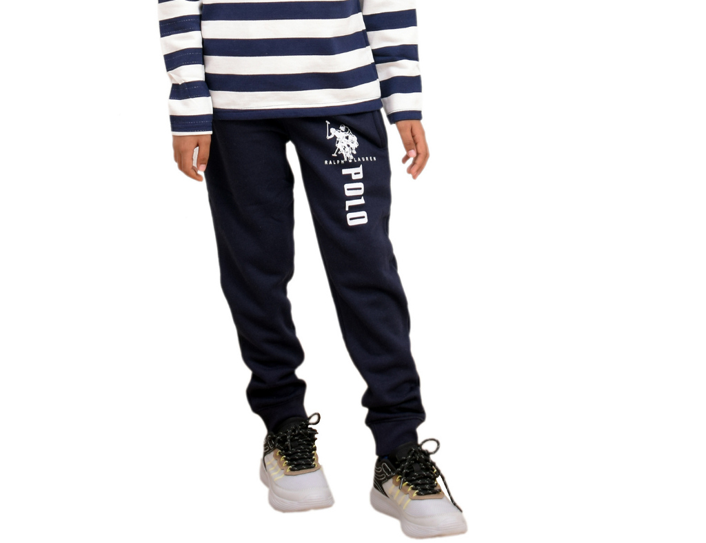 Navy Blue Polo Sweat Trouser