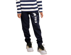 Navy Blue Polo Sweat Trouser