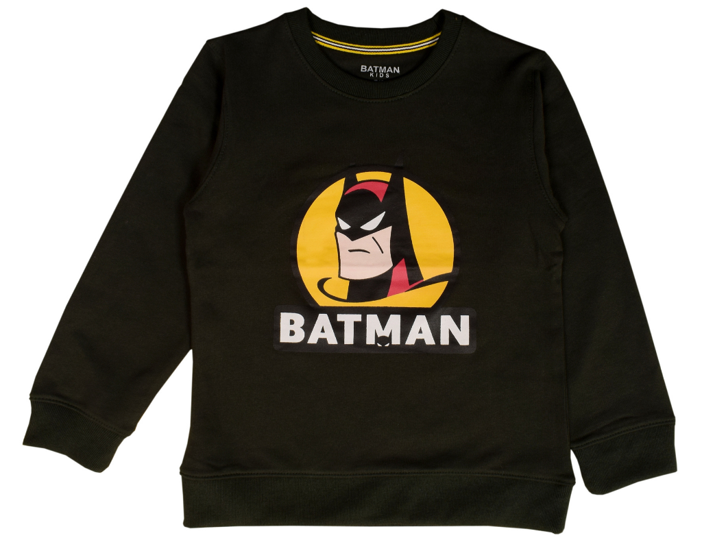 Olive Green Batman Sweatshirt