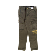 Olive Green Six Pocket Pent