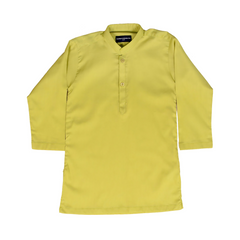 Pantone Lime-Kids Kurta & Trouser