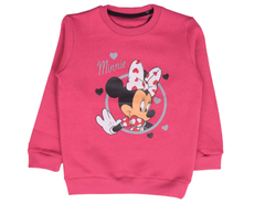 Pink Minnie Sweat Shirt Girl