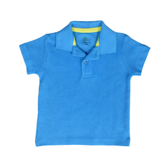 Polo-Plain-Blue T-Shirt