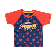 Red-Blue-Marvel-Spider-man T-Shirt