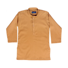 Rust-Kids Kurta & Trouser