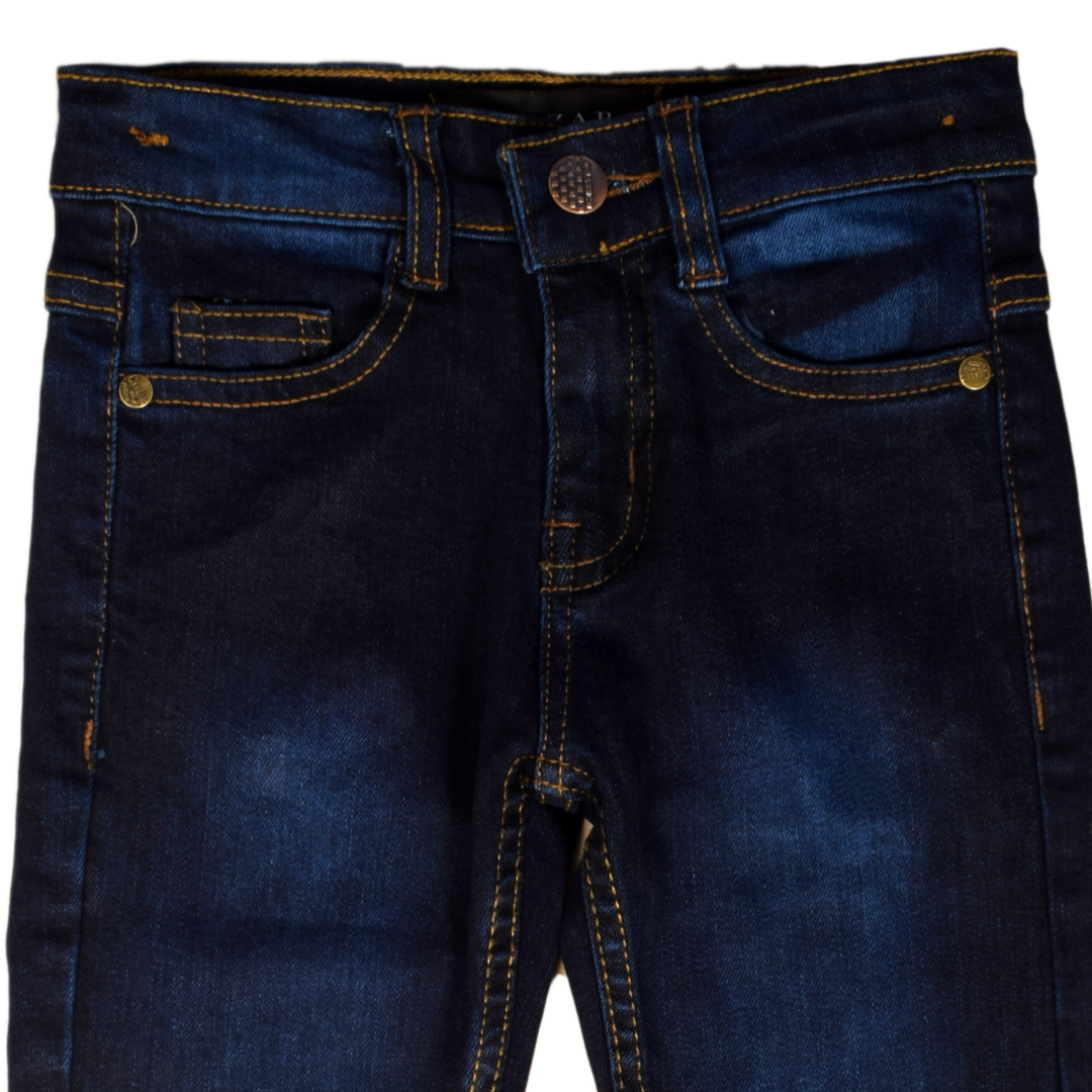 Dark Blue Denim Jeans