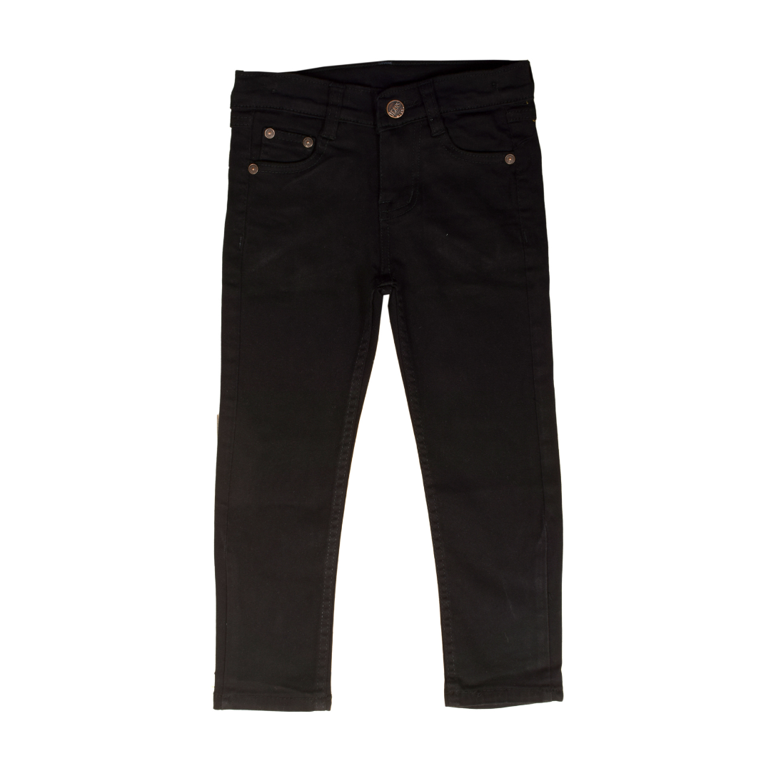 Jet Black Denim Jeans