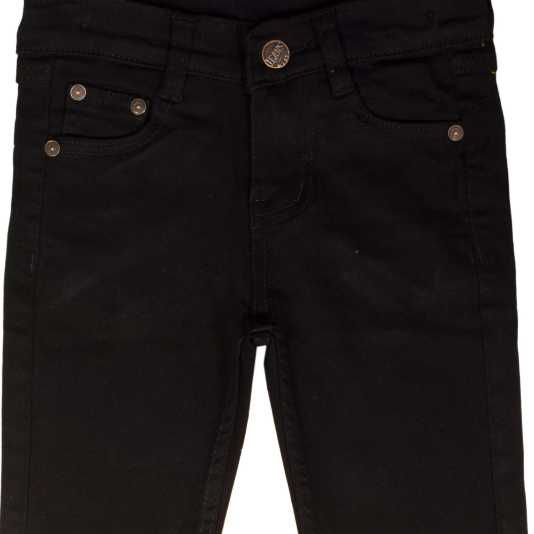 Jet Black Denim Jeans