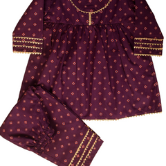 Purple Girl Suit 2 PC