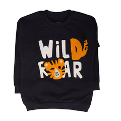 Wild Bear Blue Boy Terry Sweat Shirt 1 PC